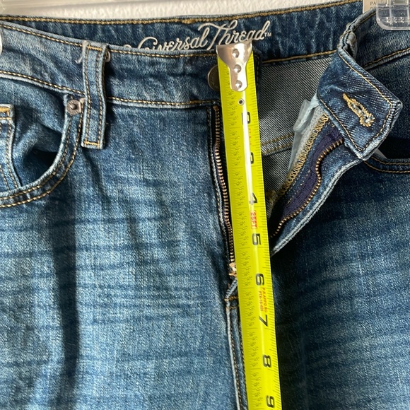 NWT!! UNIVERSAL THREAD // high rise + straight leg jeans // medium blue // soft - Picture 5 of 15
